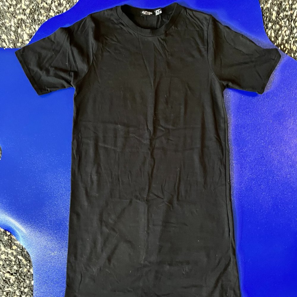 Black T-shirt Dress